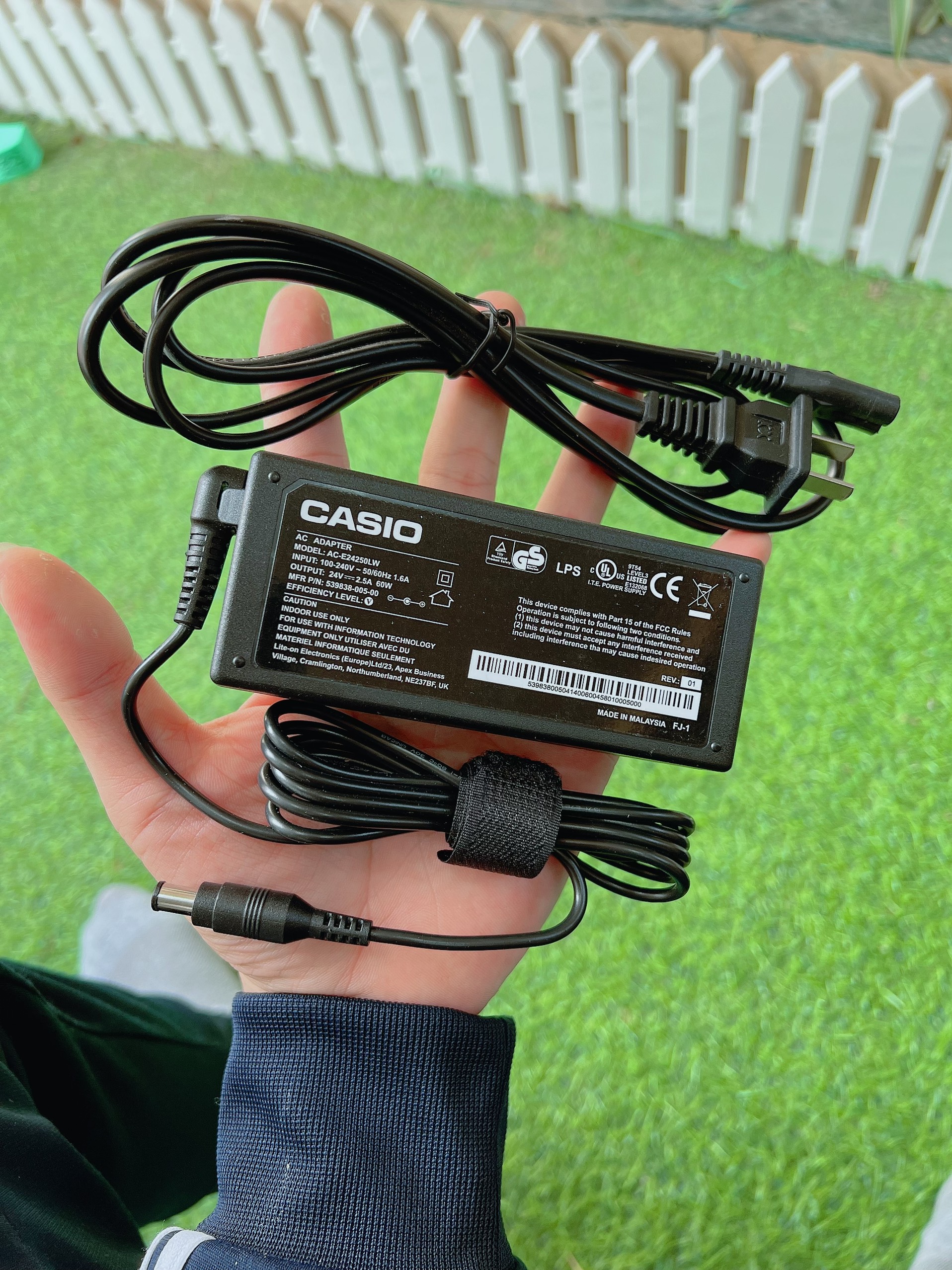 Adapter nguồn đàn piano Casio 24V 2.5A