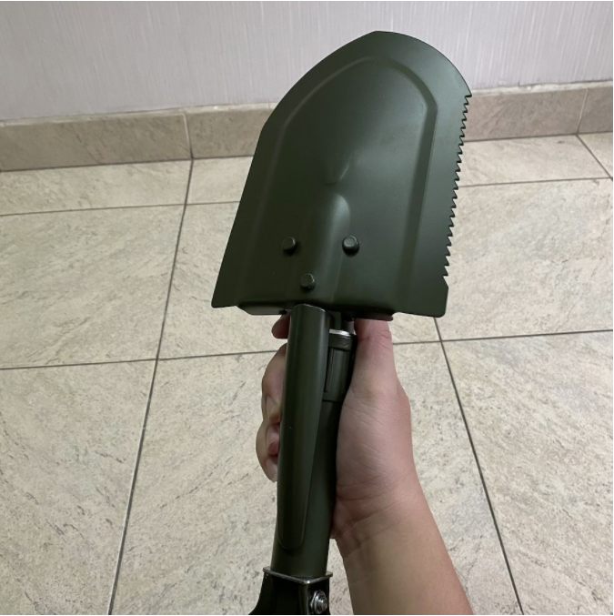 Cuốc Làm Vườn Gấp Gọn, Xẻng Quân Dụng Đa Năng 47cm