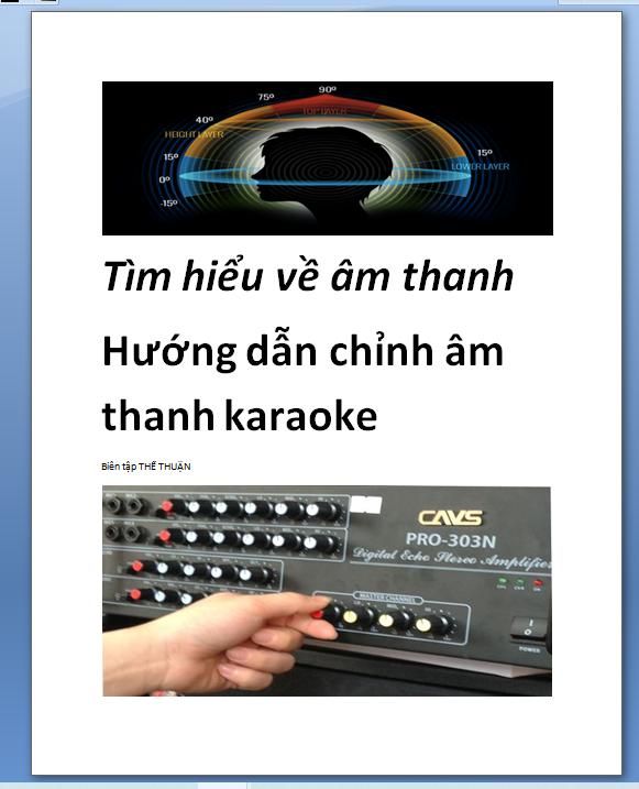 bộ 3 học hát karaoke
