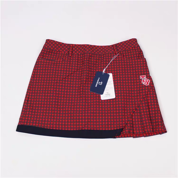 chân váy golf nữ kẻ new