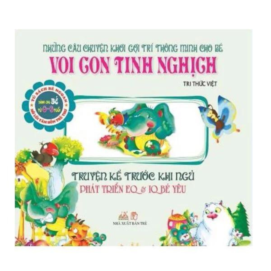 Sách - truyện kể trước khi ngủ - voi con tinh nghịch - vanlangbooks