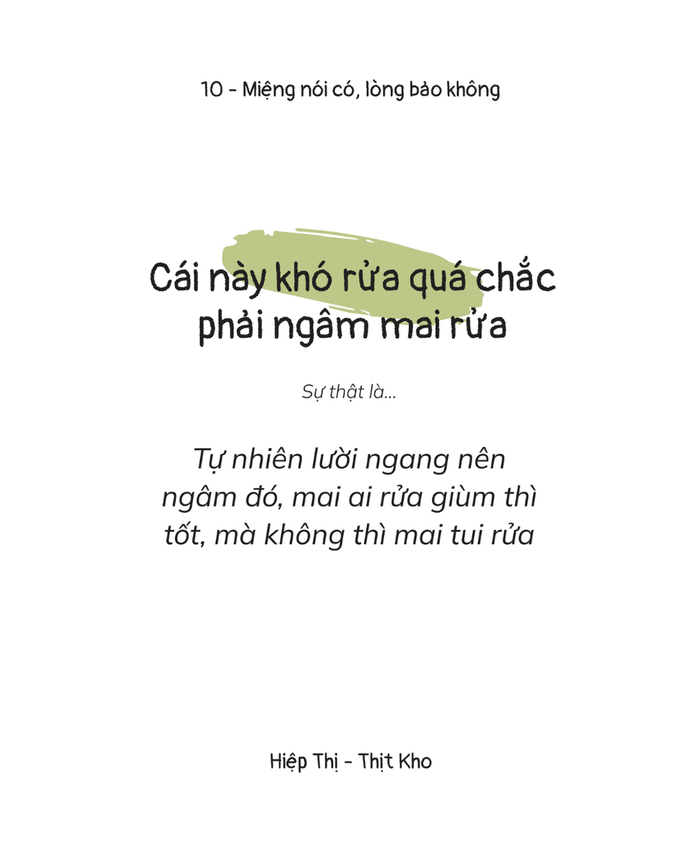 Sách - Miệng Nói Có, Lòng Bảo Không (TIME) - Newshop