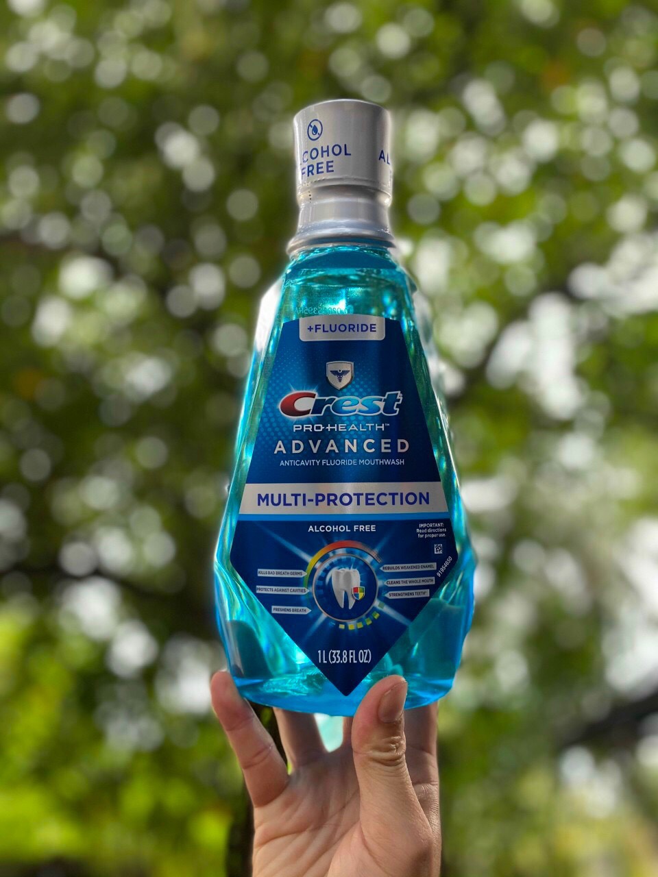 [HÀNG CHUẨN] Nước Súc Miệng Crest Pro-Health Advanced with Extra Deep Clean Mouthwash (1L)