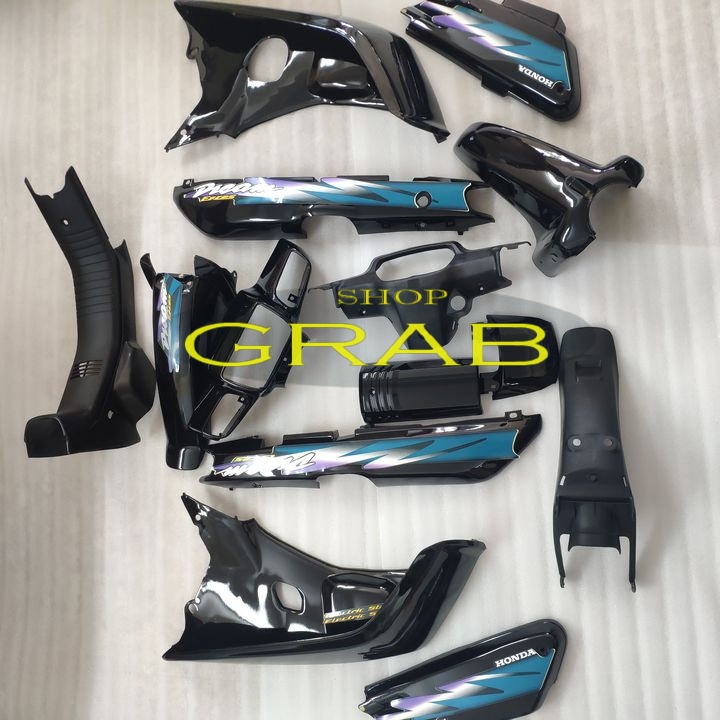 Dàn áo xe DREAM LÙN - [ KÈM TEM ] màu ĐEN , phu tung xe dream lun ,xe dream lun