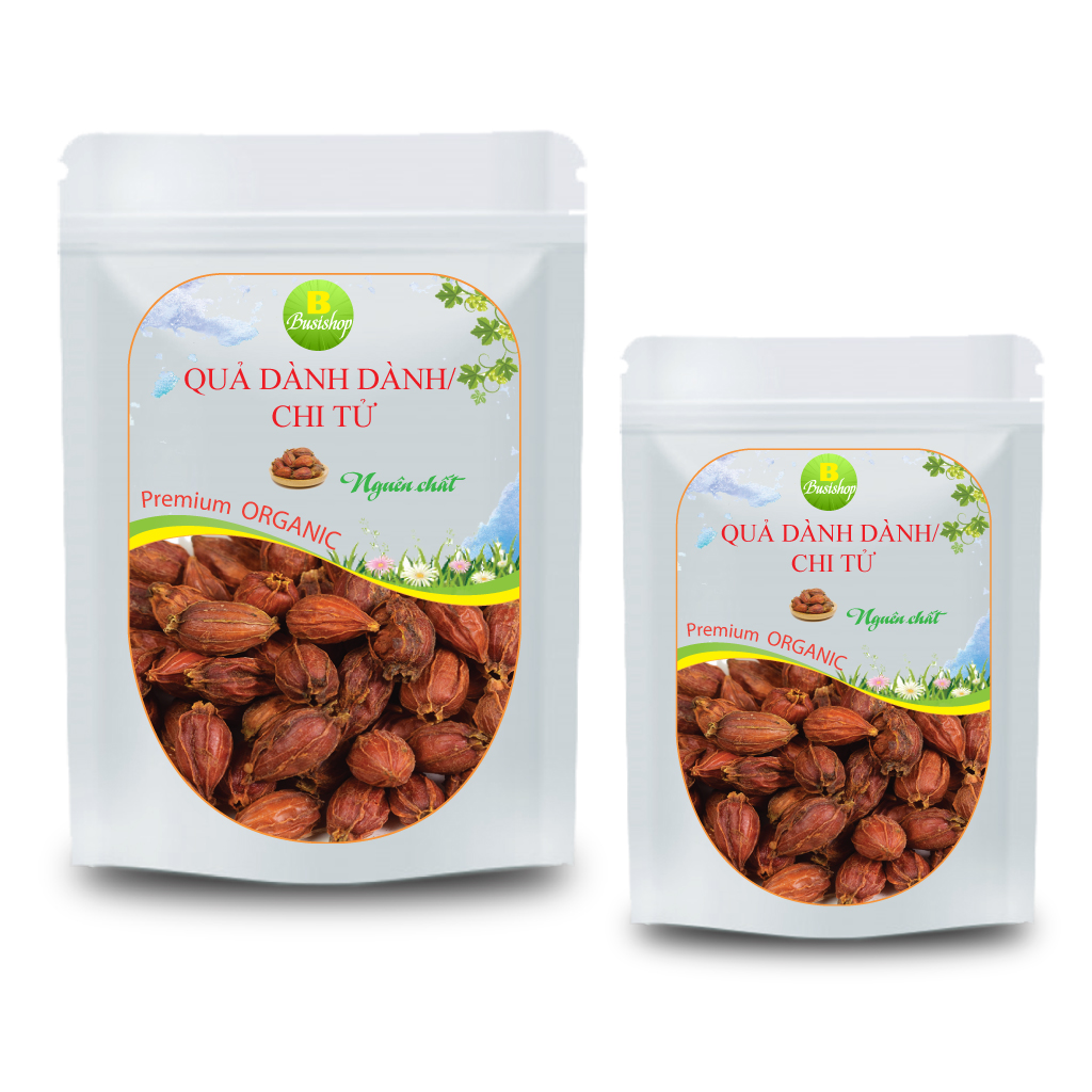 Quả dành dành khô 100g, Quả chi tử thơm sạch, Dành dành khô