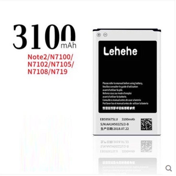 Pin điện thoại lehehe dành cho samsung galaxy s3, s4, s5, note2, note3, note4, note5, Note Edge bảo hành 6 tháng, pin dùng bền, uy tín