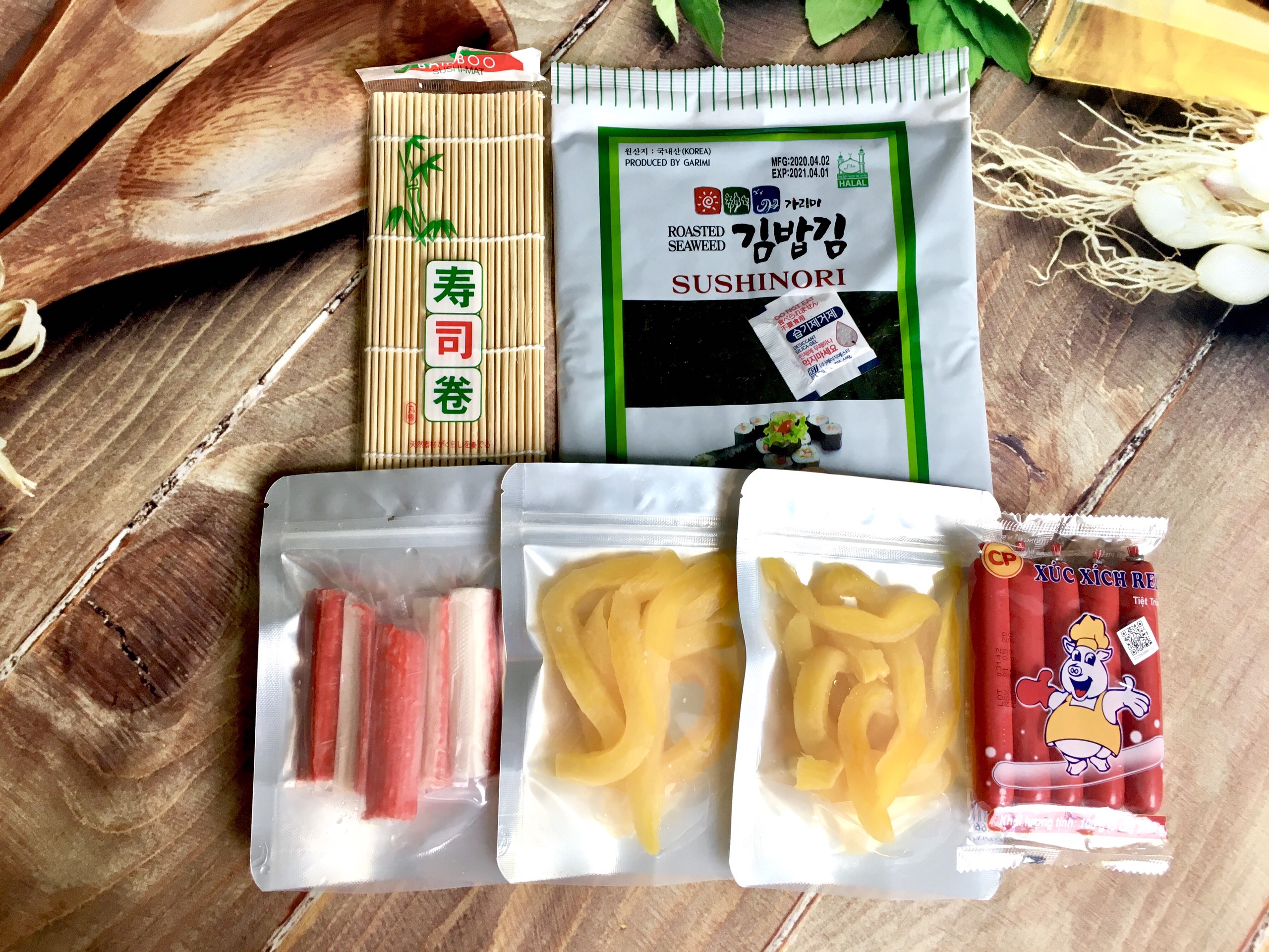 MÀNH TRE CUỘN GIM BAB/ SUSHI_TiTiMart