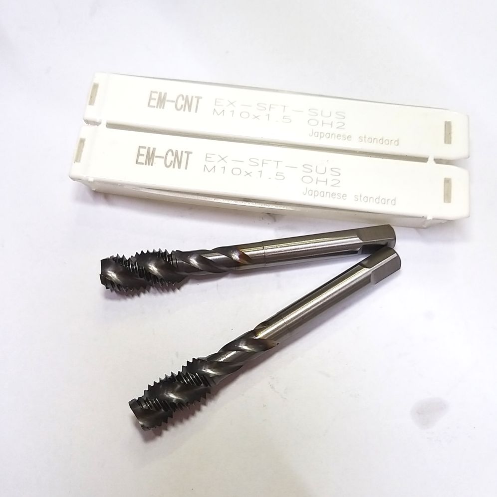 [HCM]Combo 2 Mũi Taro Inox Cao Cấp EM-CNT Xoắn (M10 x 1.5)