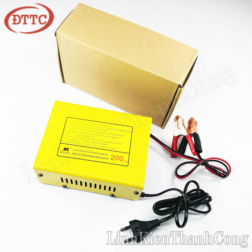 Bộ sạc acquy tự động 12v 24v 200ah