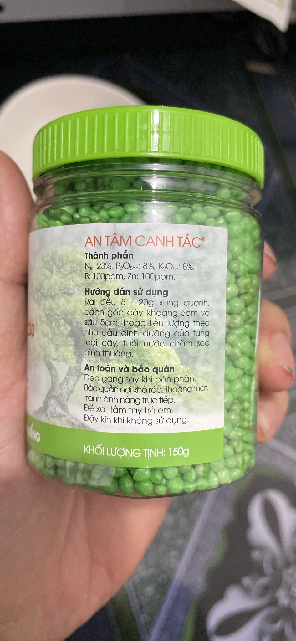 Phân bón tan chậm RYNAN  dùng cho cây kiểng