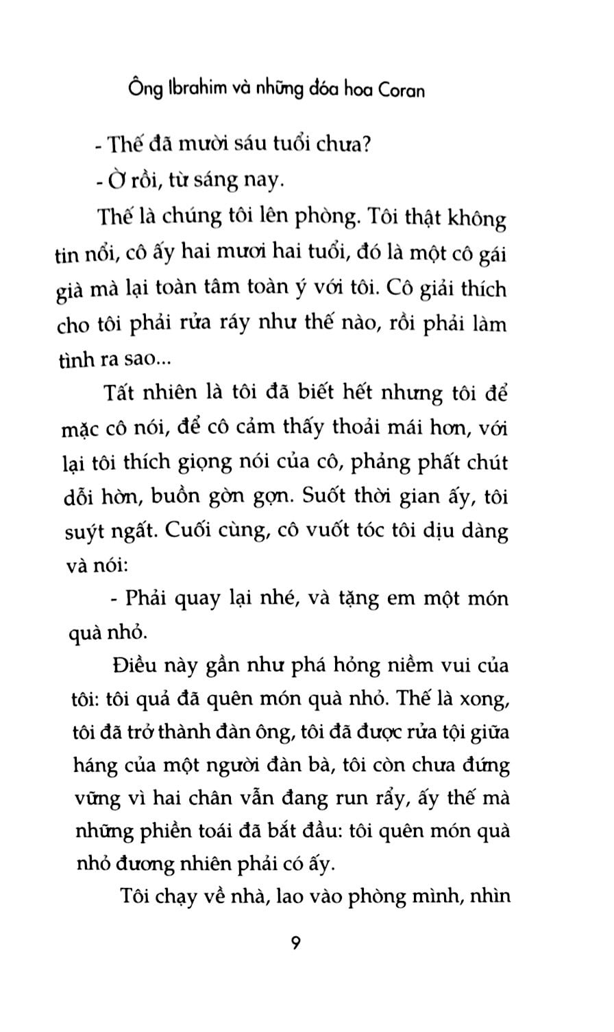 Fahasa - Ông Ibrahim Và Những Đóa Hoa Coran