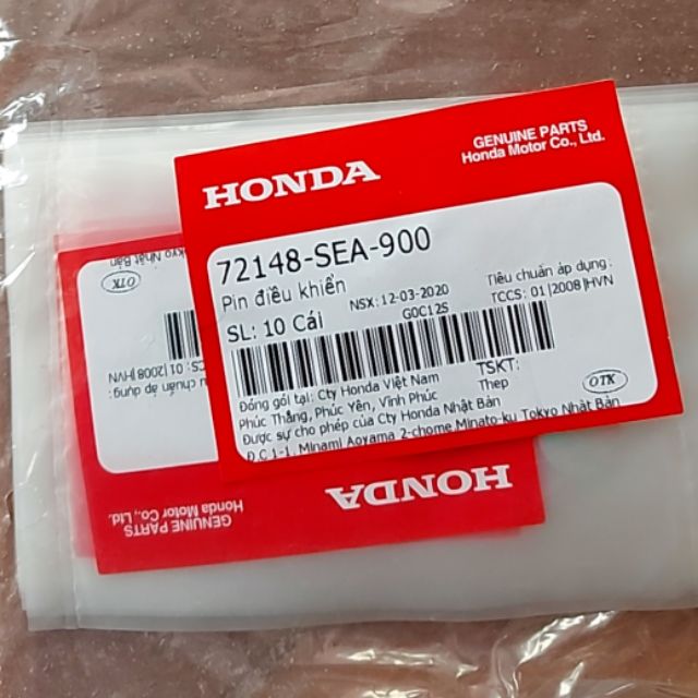 Pin cr1220 panasonic sịn honda cho chìa tìm xe và khóa smartkey