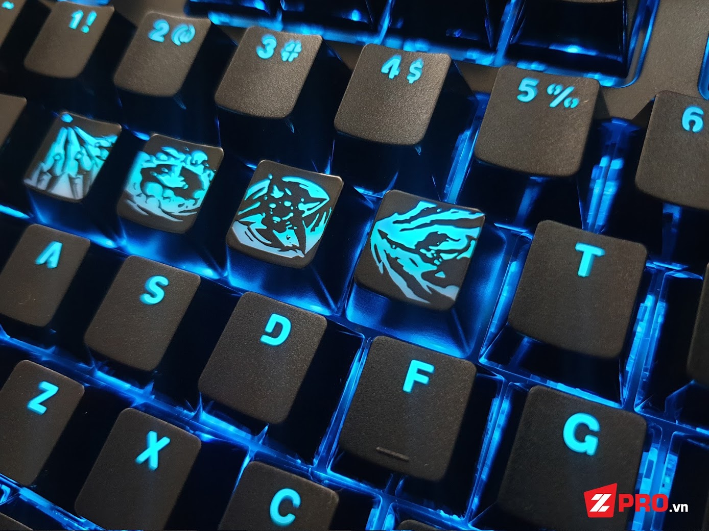 Bộ Keycap Skill Akali - Kỹ Năng AKALI - zpro.vn