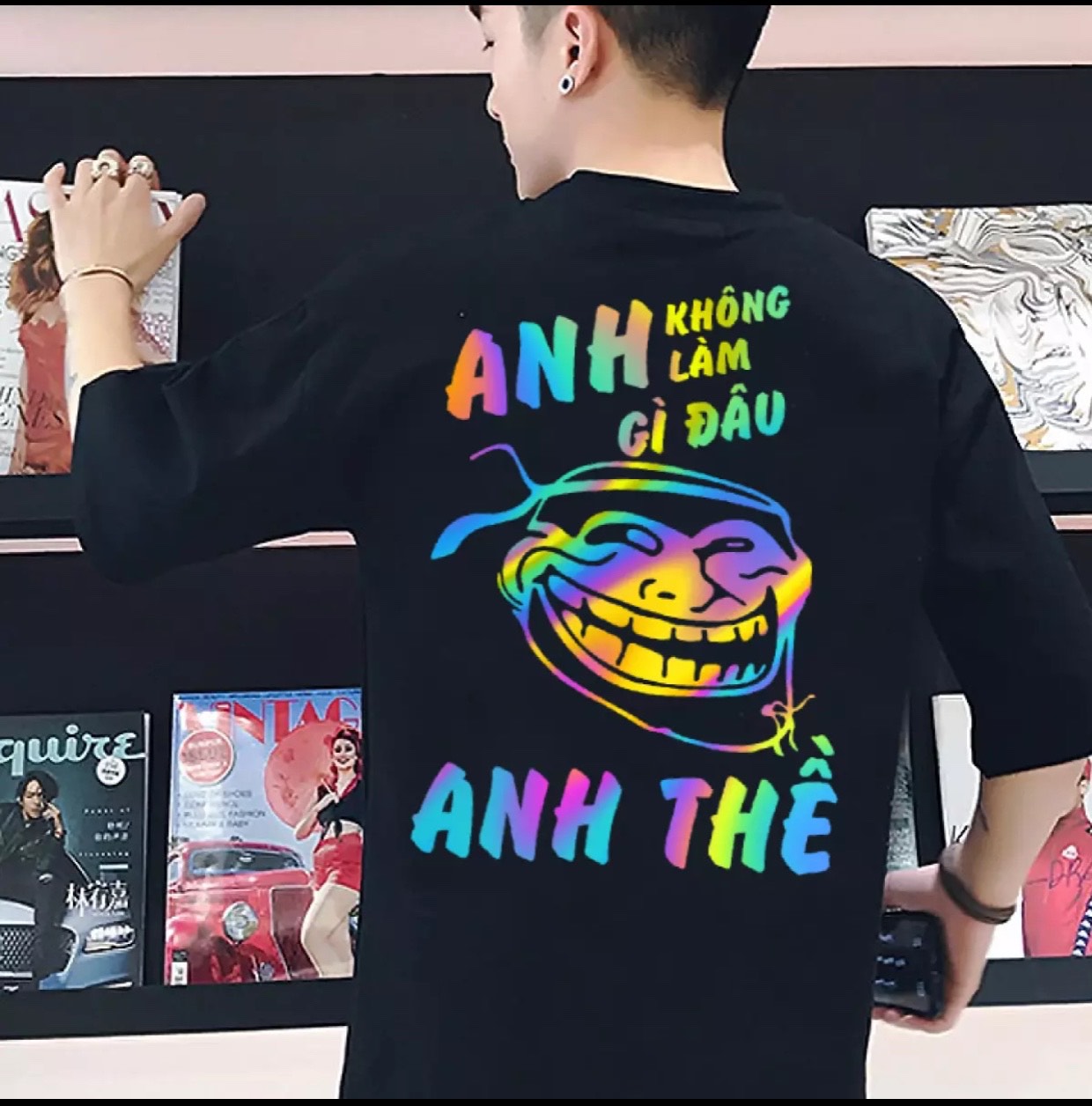 ÁO PHẢN QUANG NAM NỮ ĐẦY CÁ TÍNH