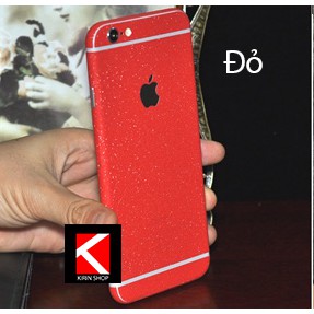 [ Bán chạy ] - Dán skin iphone 6 Plus/ 6S Plus các màu