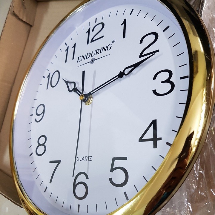 [HCM]Đồng hồ treo tường tròn ENDURING 30cm