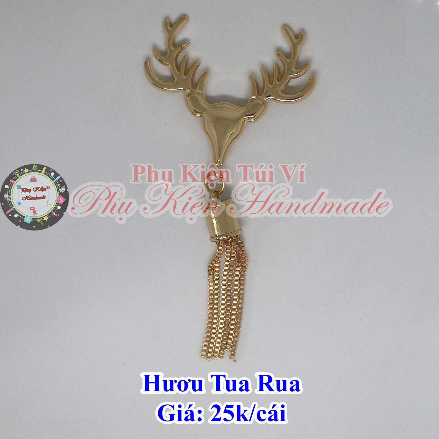 Mạc hươu tua rua làm túi xách