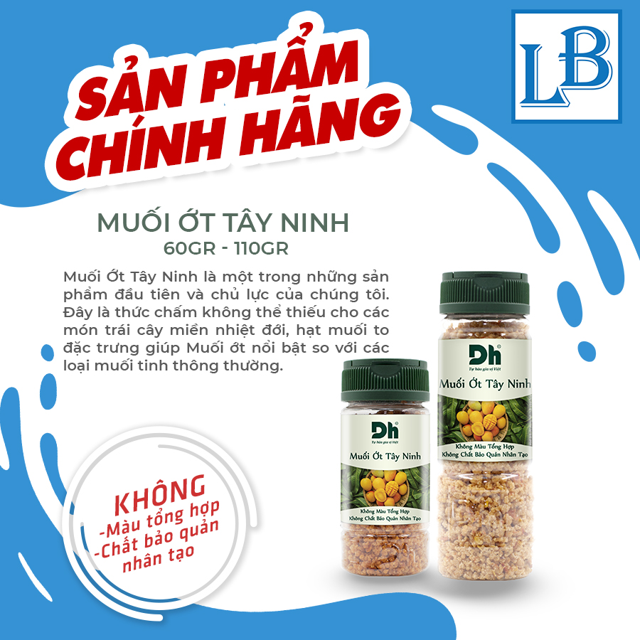HCMMuối Ớt Tây Ninh Dh Foods 110gr