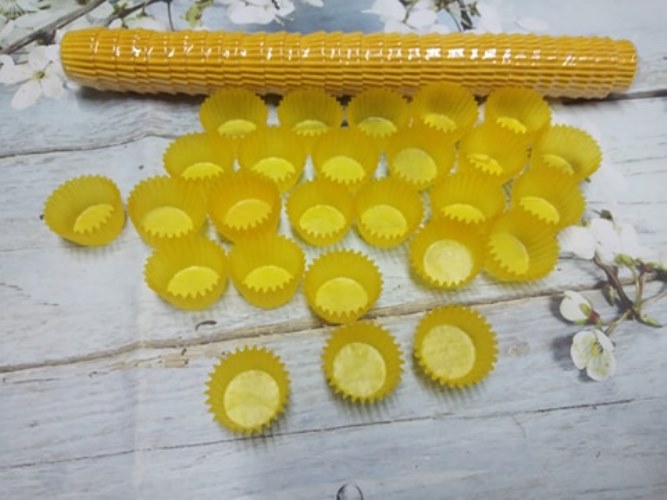 CUPCAKE MỀM VÀNG NHÍ  6CM - LỐC 1000 CÁI