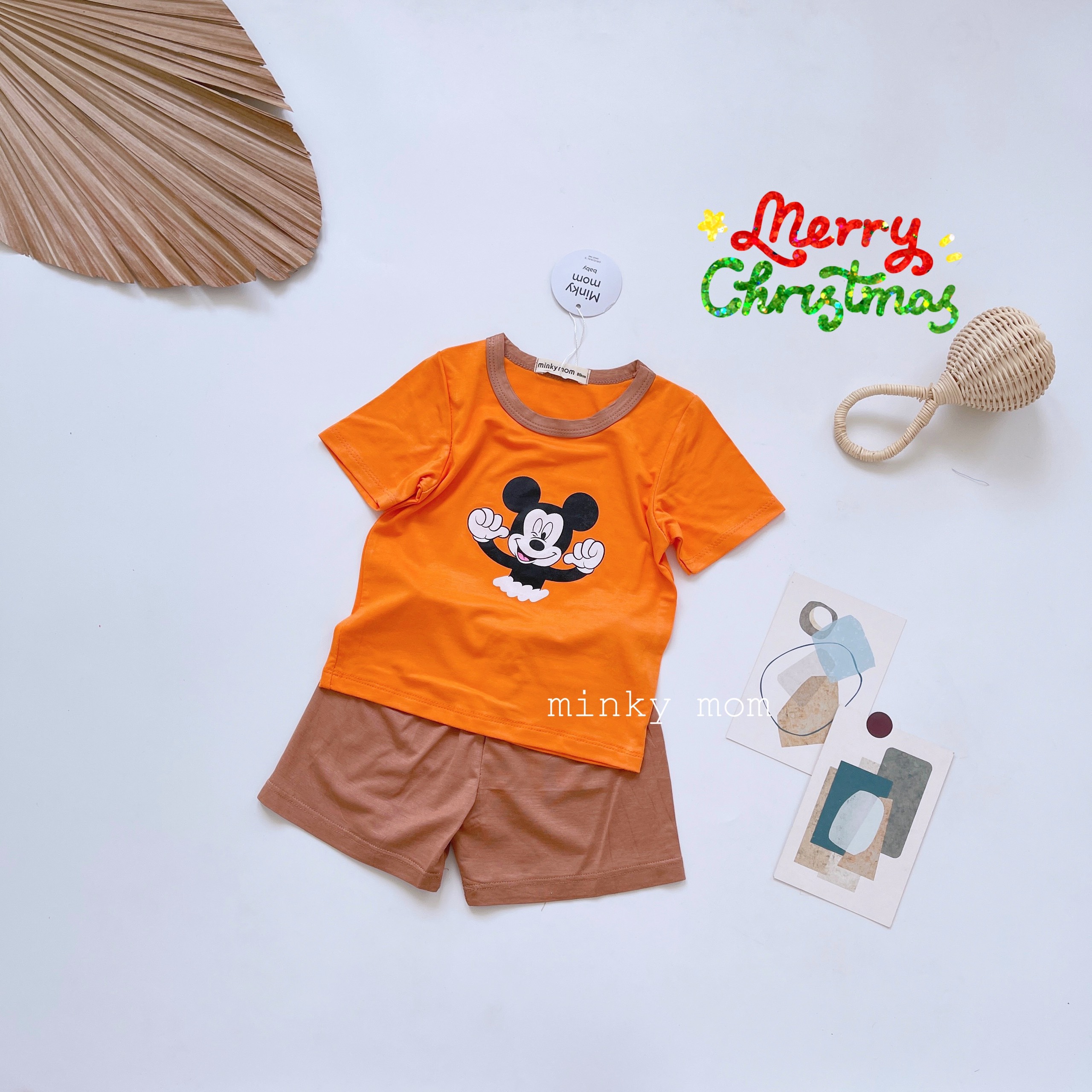 Set bộ thun lạnh bé trai,gái sz 8-24kg