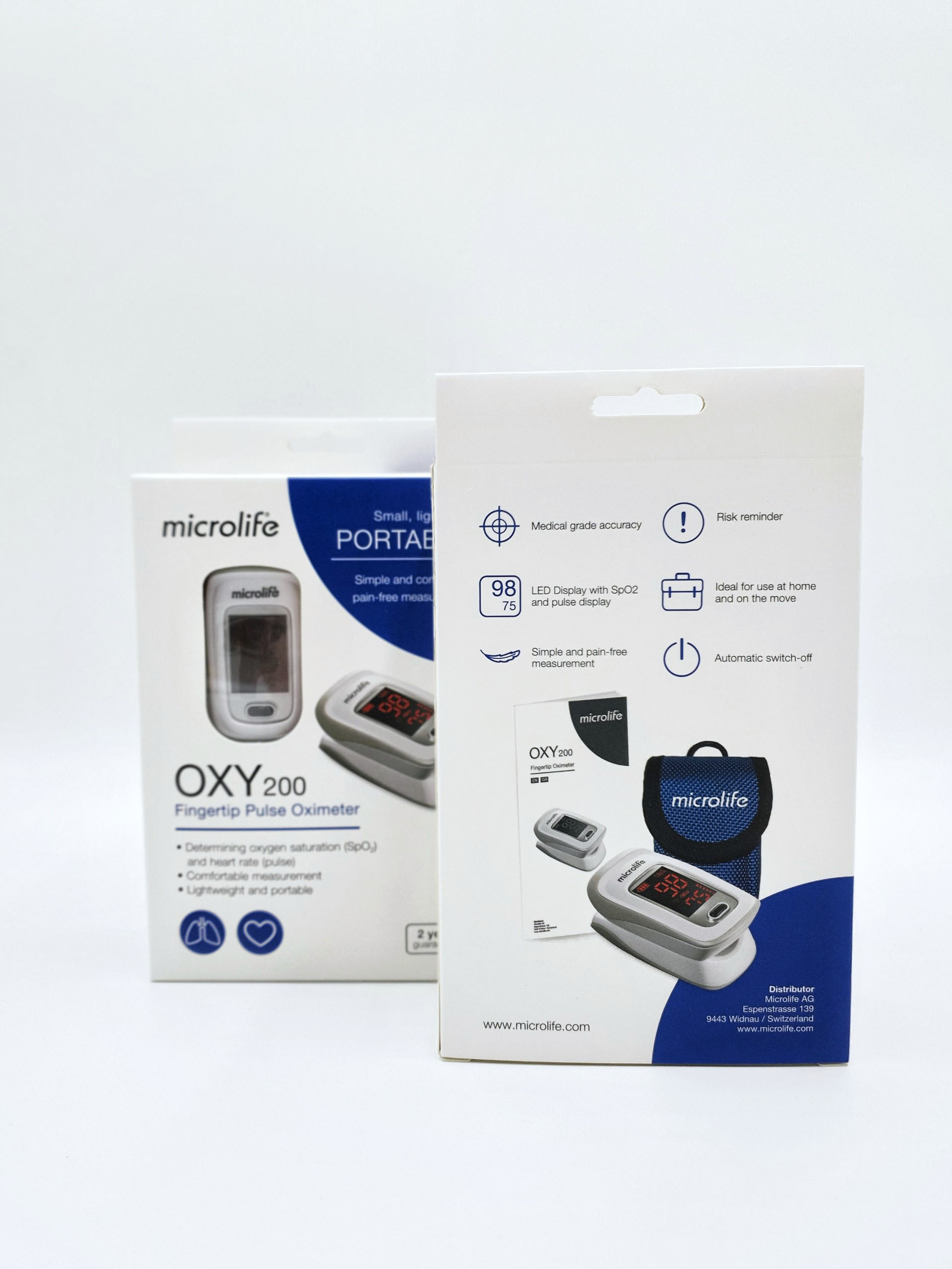 Máy đo nồng độ oxy trong máu Microlife OXY 200 ( Bảo hành 2 năm )