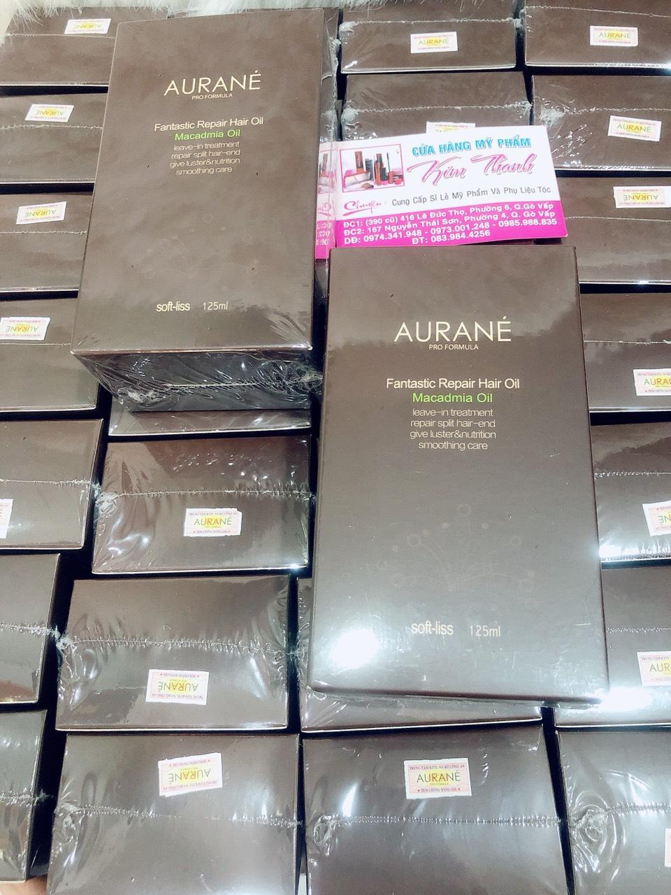 Dầu Dưỡng Phục Hồi Tóc Cao Cấp AURANE Soft Liss 125ml