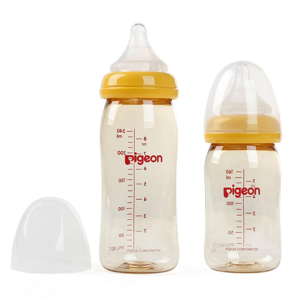 BÁO GIÁ BÌNH SỮA PPSU PLUS PIGEON HÌNH NGÔI SAO 240ML | Shopee Lazada Sendo Tiki mới nhất 62 Bình sữa Pigeon 160ml / 240ml cổ rộng PPSU Plus với núm vú silicone siêu mềm Plus