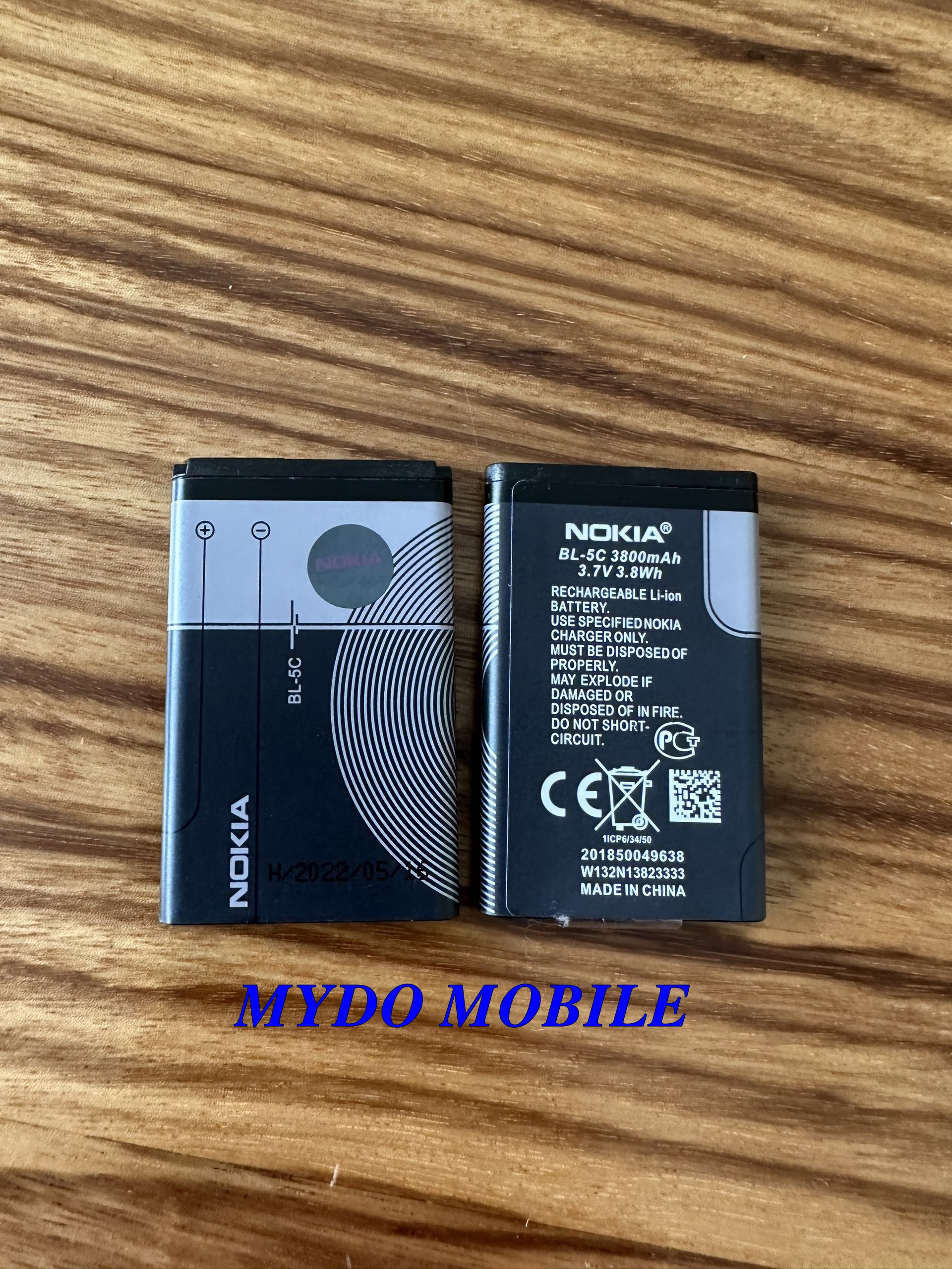 Pin Nokia BL 5C dung lượng 3800mAh (Loại 2ic Chống Phù)Shop Có hướng dẫn phân biệt loại 2ic và 1ic ở phần chi tiết