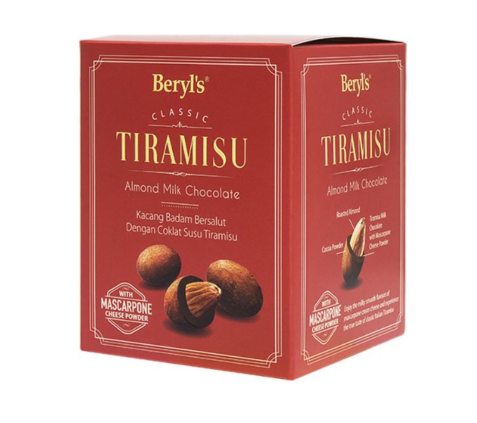 Beryl’s Tiramisu Almond Milk Chocolate 100g