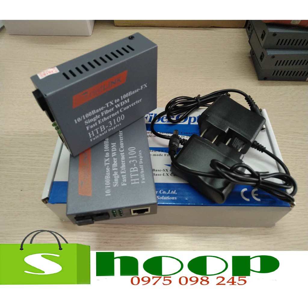 Cặp converter quang điện  NETLINK AB 3100