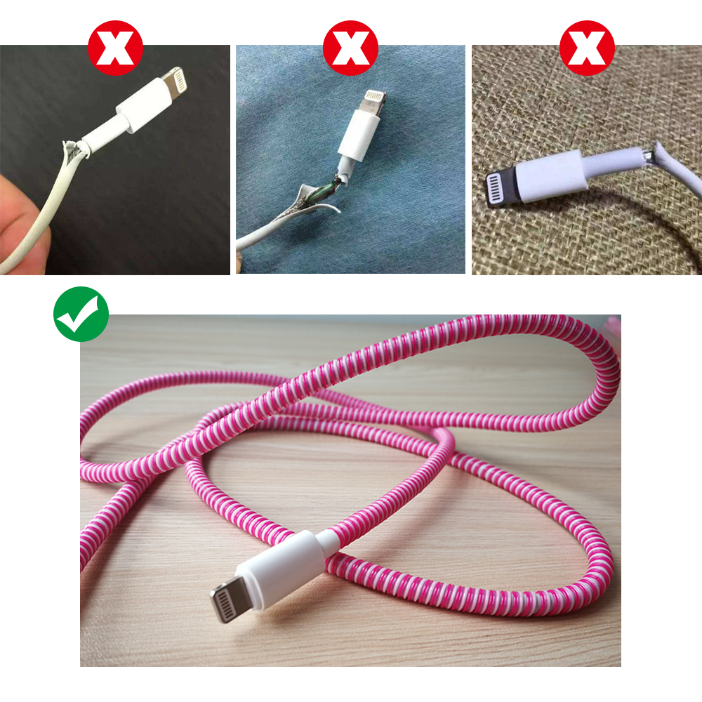 Dây Quấn Bảo Vệ Cáp Sạc Và Tai Nghe