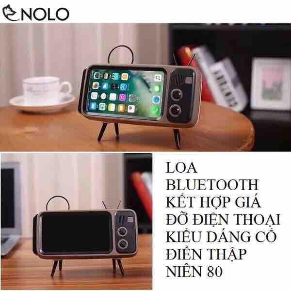Loa bluetooth PTH800 kiểu dáng tivi độc lạ