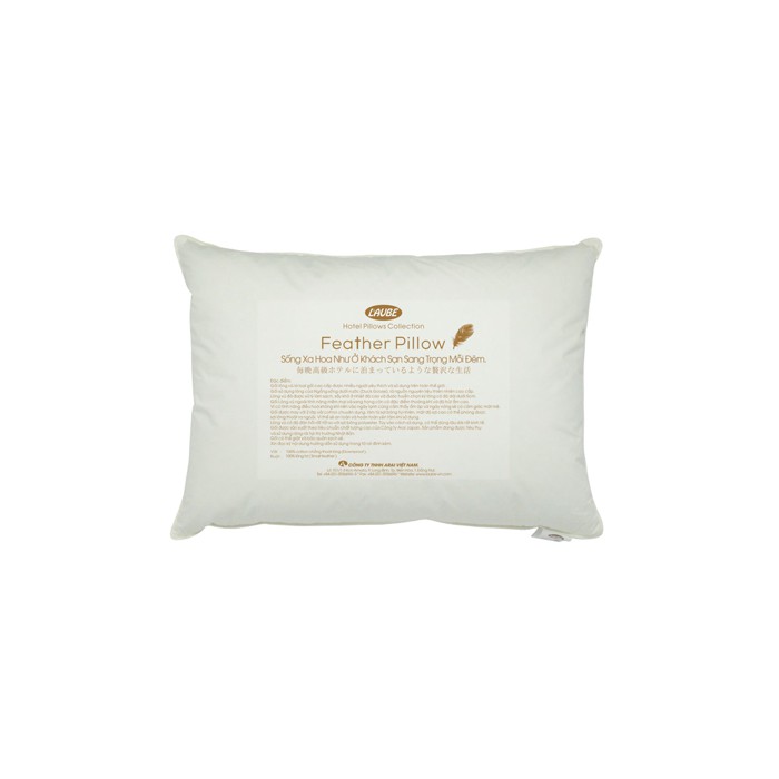 Gối lông ngỗng feather laube nhật bản