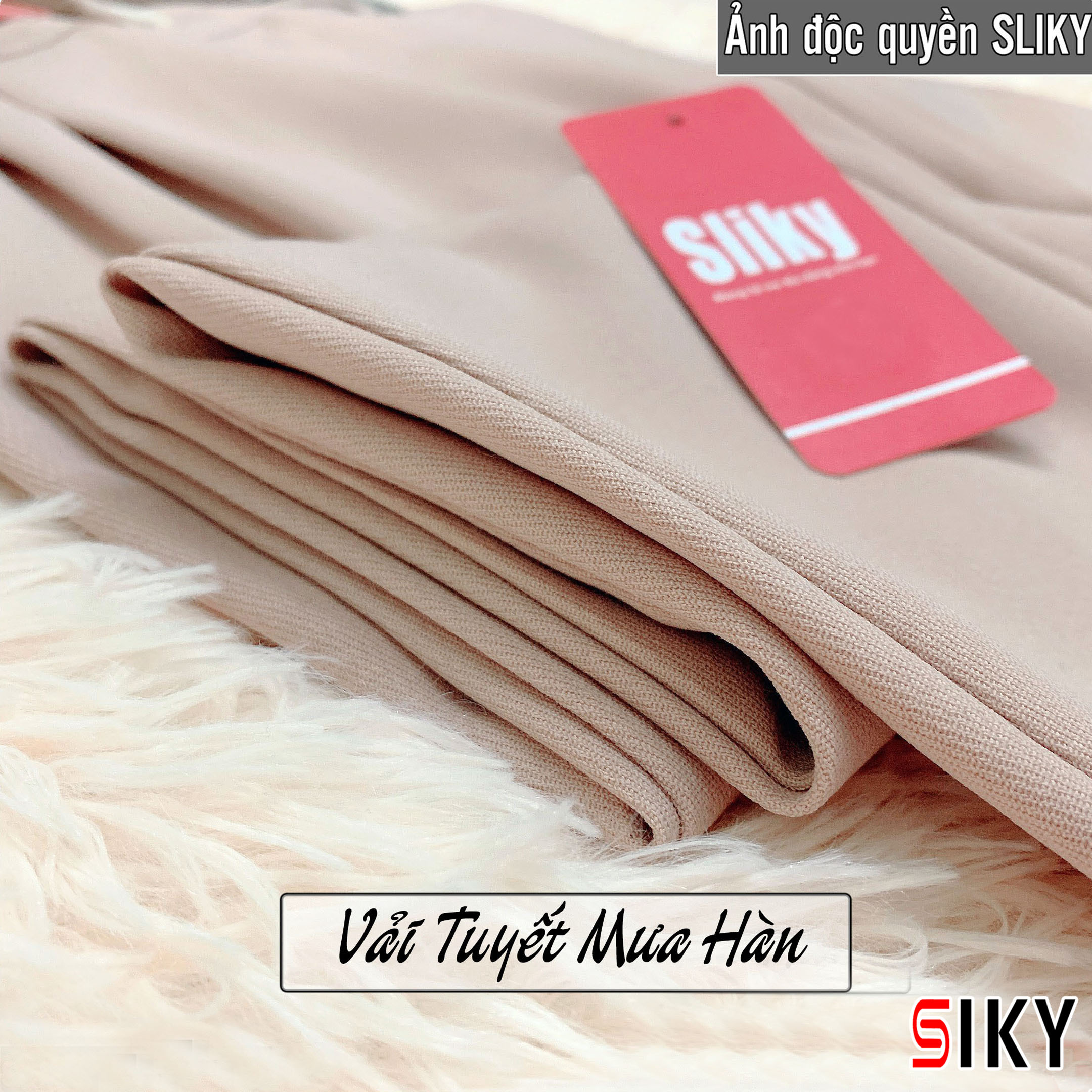 Quần baggy công sở nữ cạp bèo - SIKY - QBG