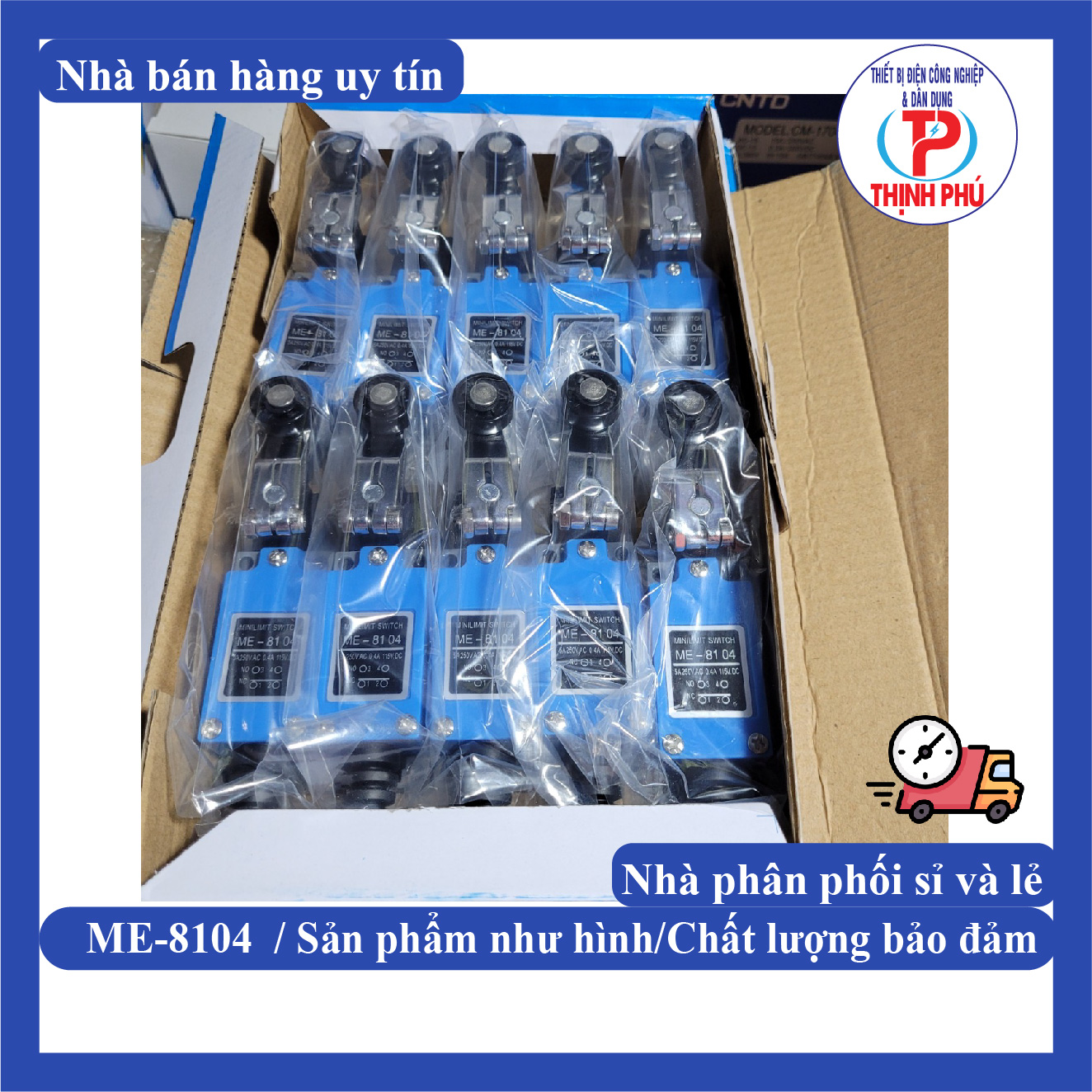 Công tắc hành trình Me-8104 5A-220v