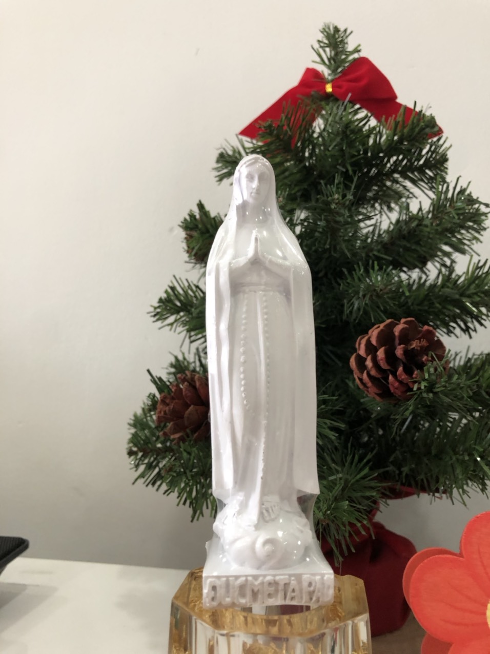 219. Đức Mẹ Tà pao 14cm