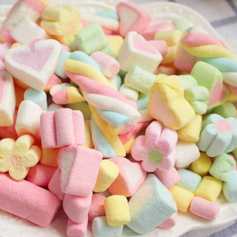 200g Kẹo Xốp Marshmallow Bò Đội Nón