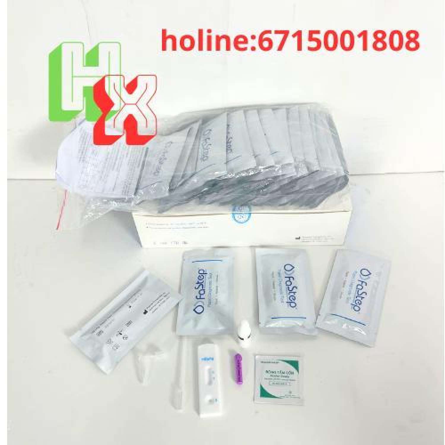 Que Thử Viêm Gan B HBsAg Dạng Khay Fastep Mỹ