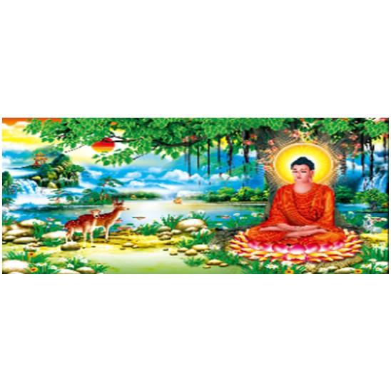 Tranh Đính Đá Phật Thích Ca YN5264 KT 88 x 54cm