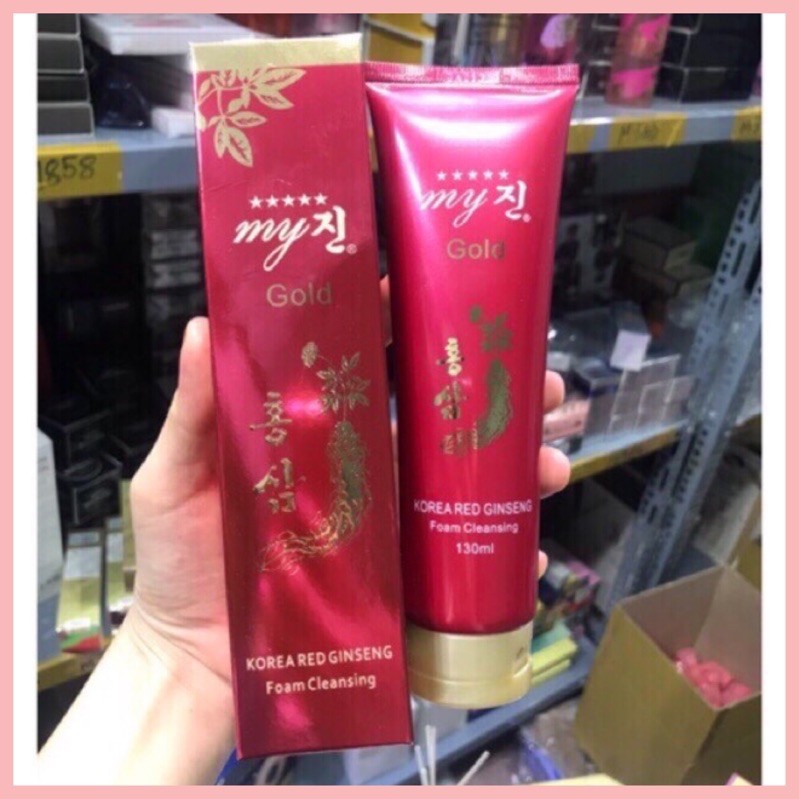 SỮA RỬA MẶT NHÂN SÂM ĐỎ MY GOLD - TEPLIS Cosmetics