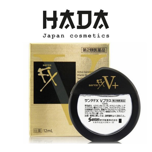 Nước nhỏ mắt Sante FX Neo 12ml màu vàng - HADA BEAUTY