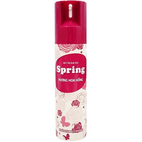Xịt phòng spring hương hoa hồng - 280ml