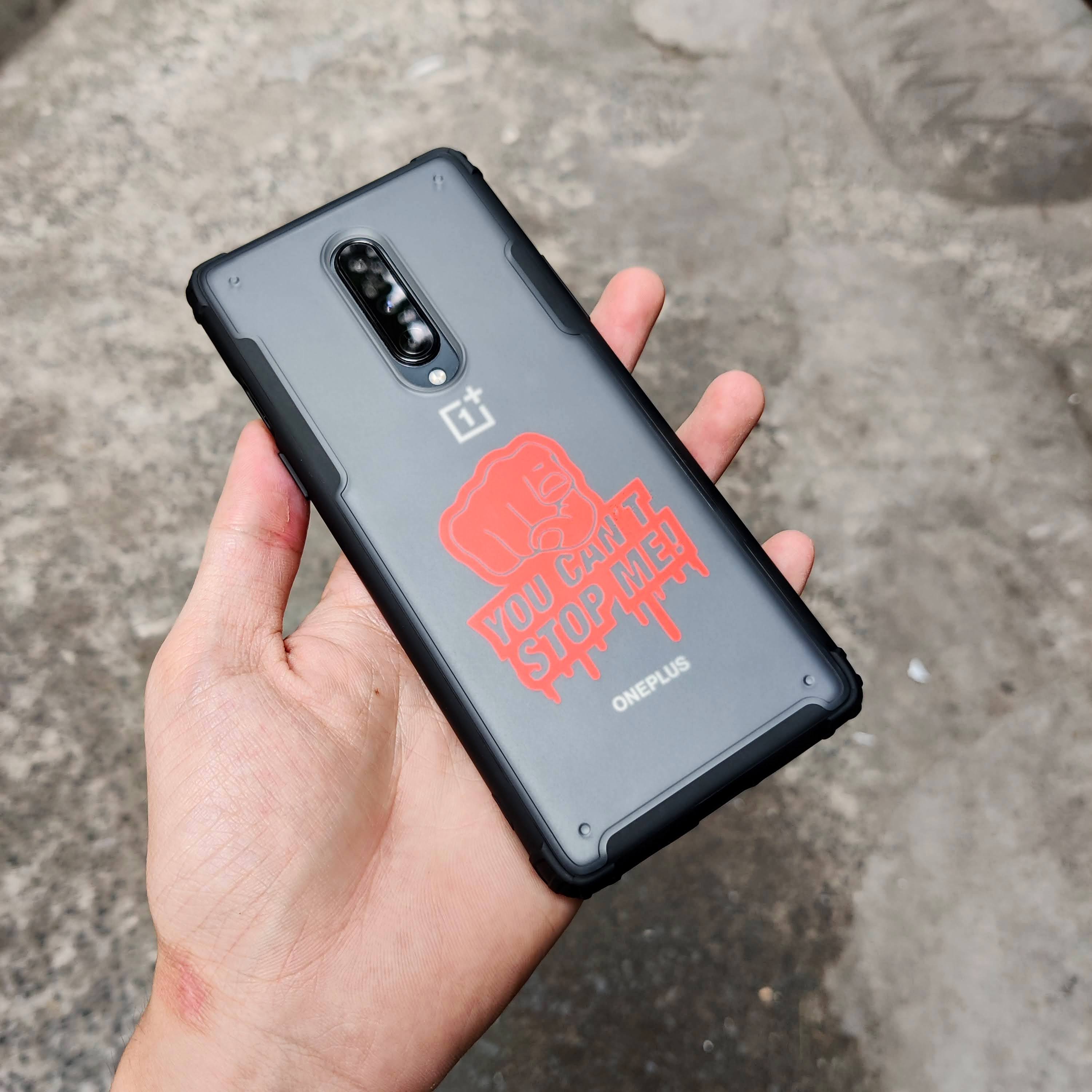 [HCM]Ốp lưng OnePlus 8 (trừ bản mỹ) nhám viền màu Ver 2