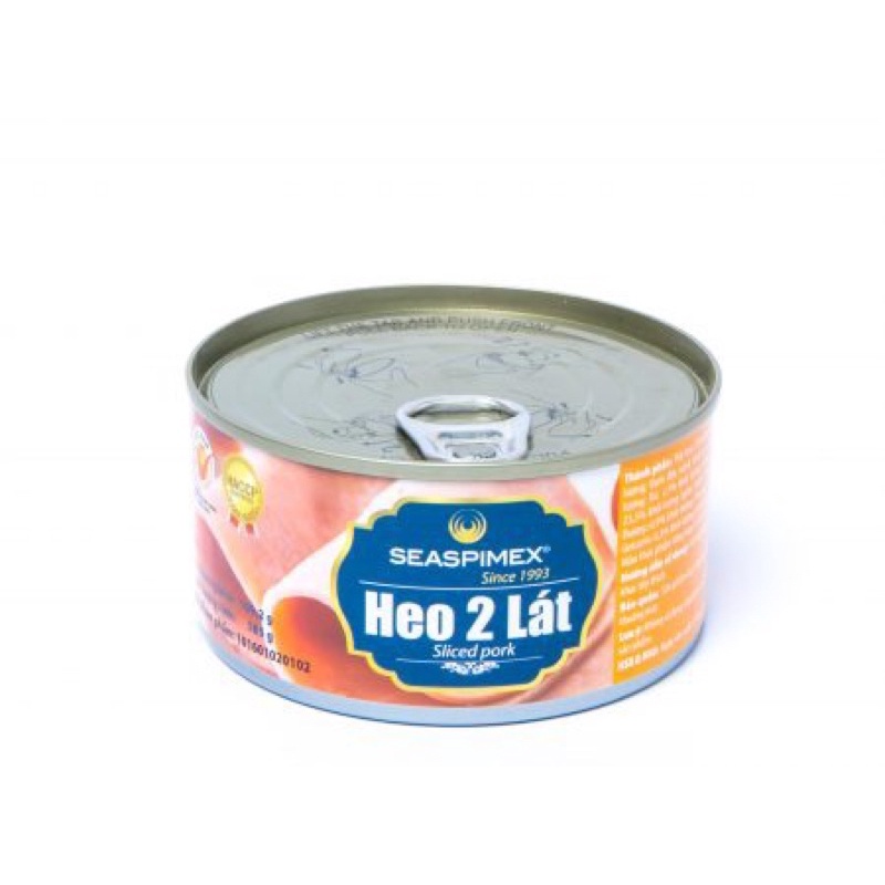 Date mới nhất 2024 - Thịt Hộp Heo 2 lát 185g