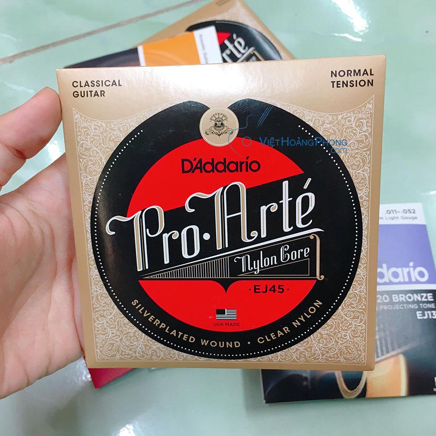 [HCM]Dây Đàn Guitar Classic D’Addario EJ45 (dây Nylon) - HappyLive Shop
