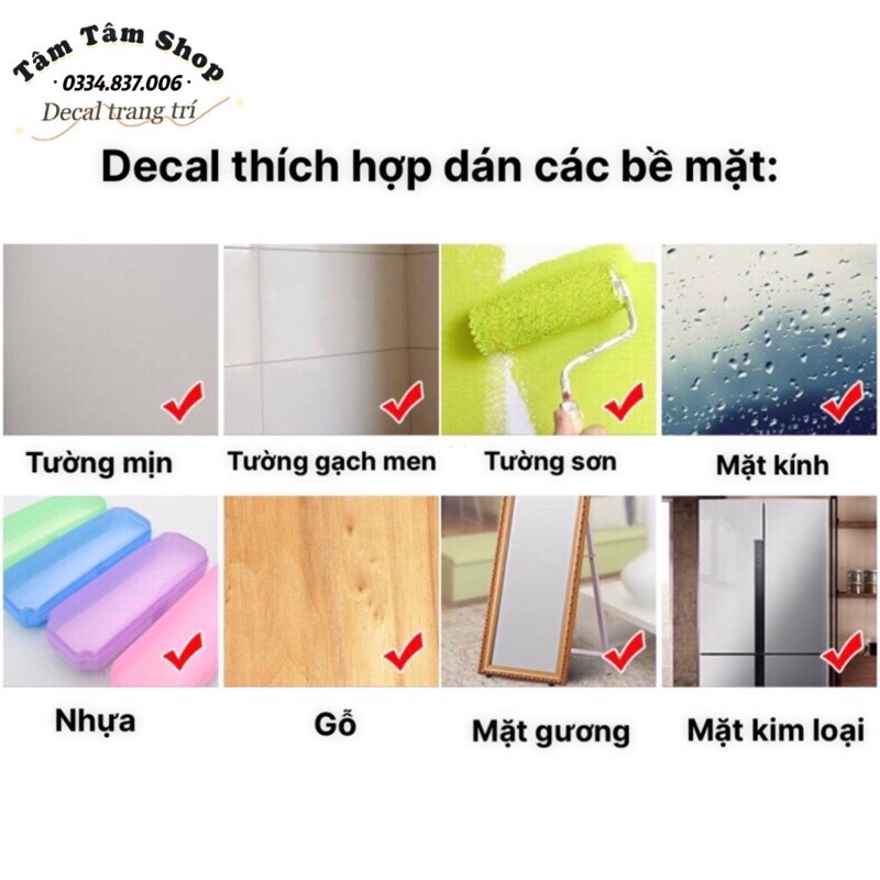 Decal dán chân tường cỏ hoa vàng.