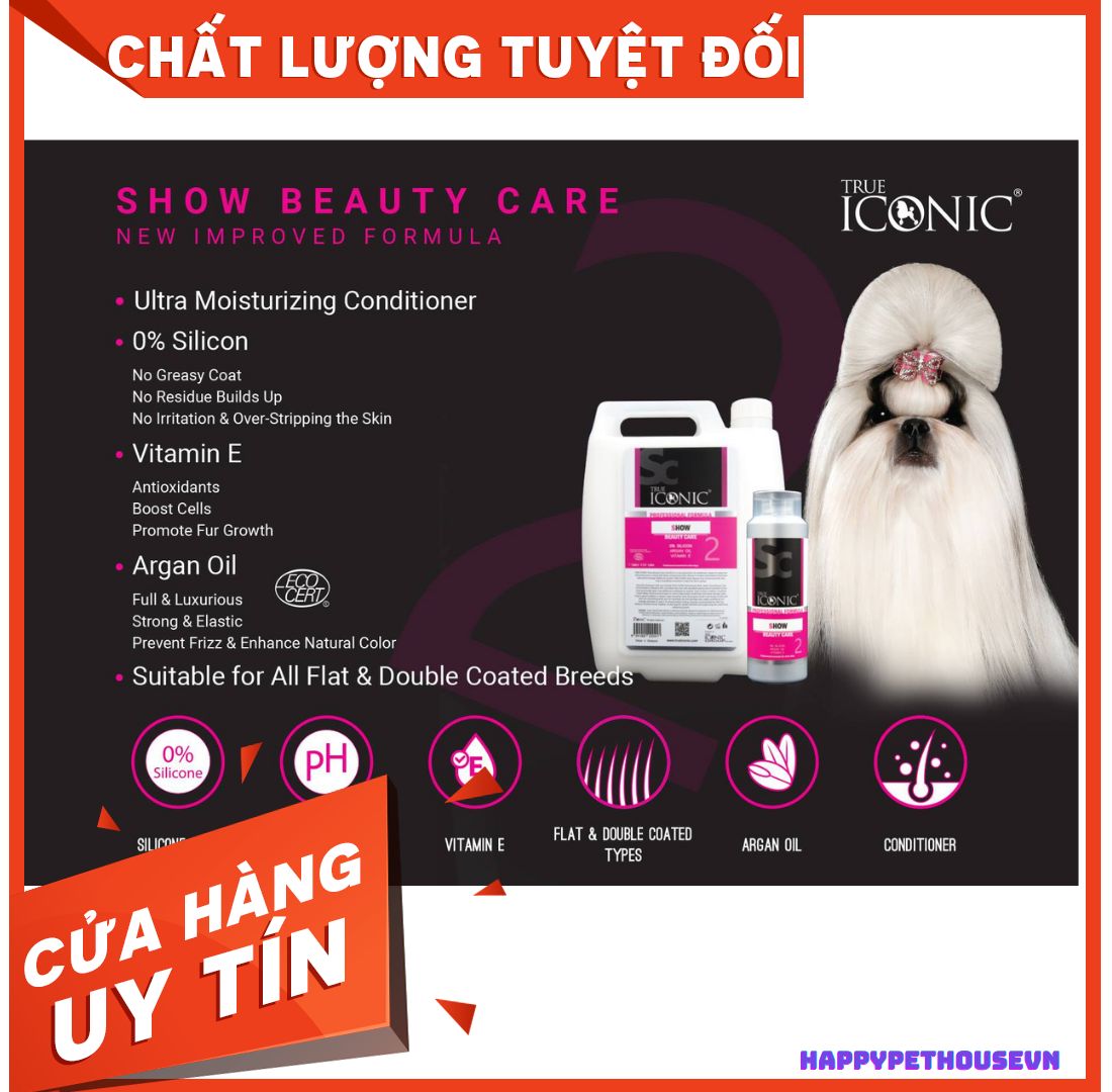 [Chai Chiết] Sữa tắm cao cấp cho thú cưng chó mèo True Iconic