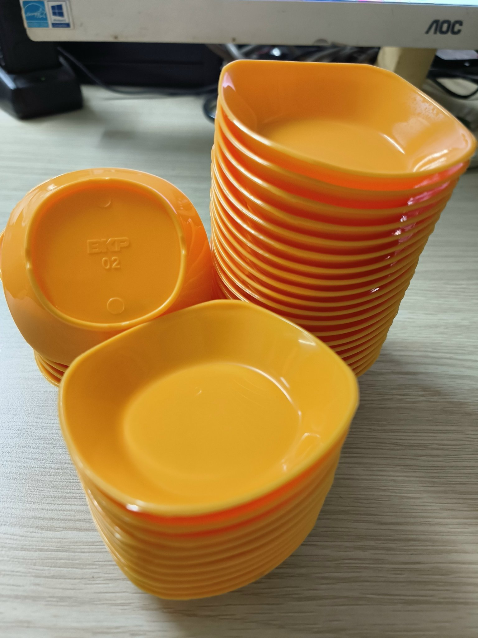 Chén can muối tiêu nhựa BKP