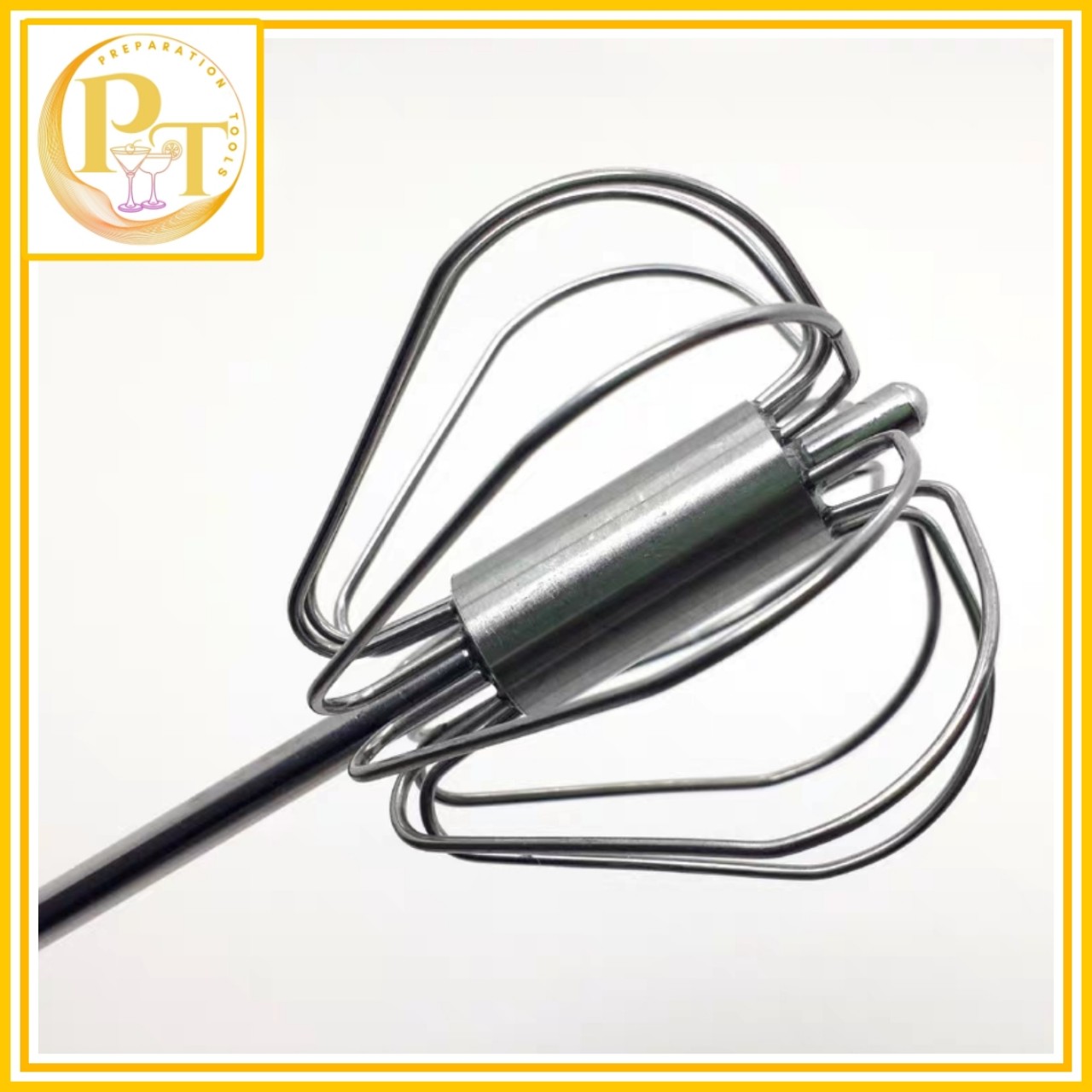 Cây đánh trứng tạo bọt cà phê thân inox