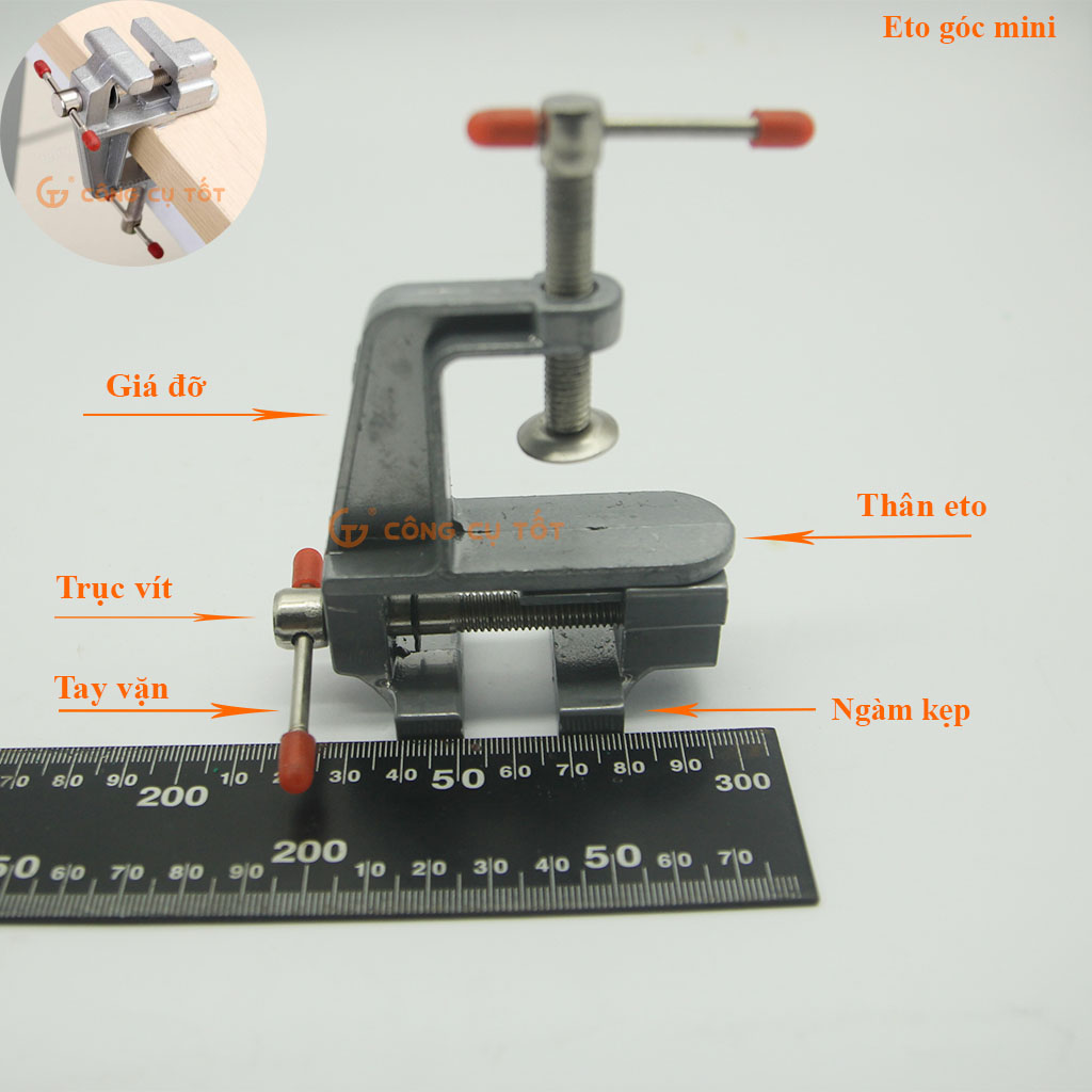 Eto kẹp bàn mini mẫu tùy chọn